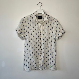 Scott & Soda short sleeve button up.